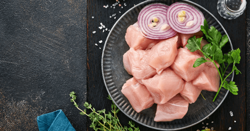 Protein in 300 Gm of Chicken