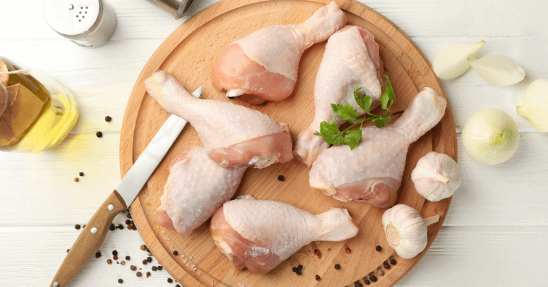 Protein in 400 gm Chicken