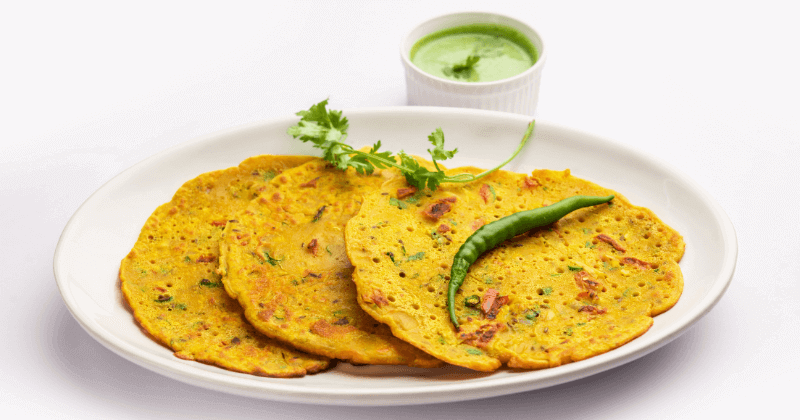 Protein in Besan Chilla Per 100g