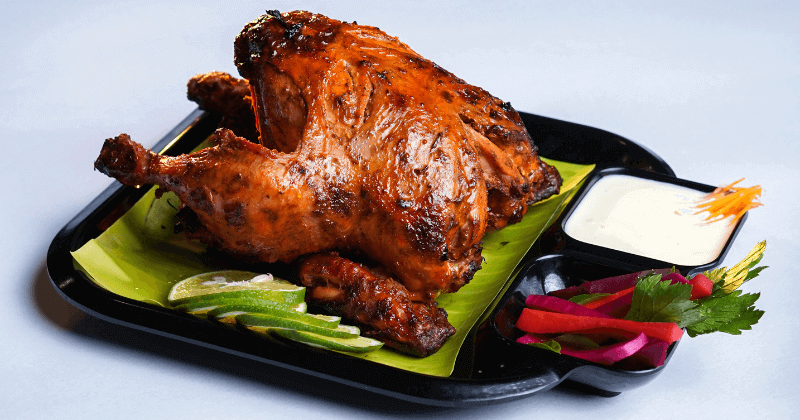 Protein in Half Tandoori Chicken