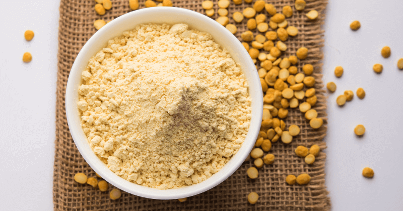 Protein Content in 50 Gm Besan