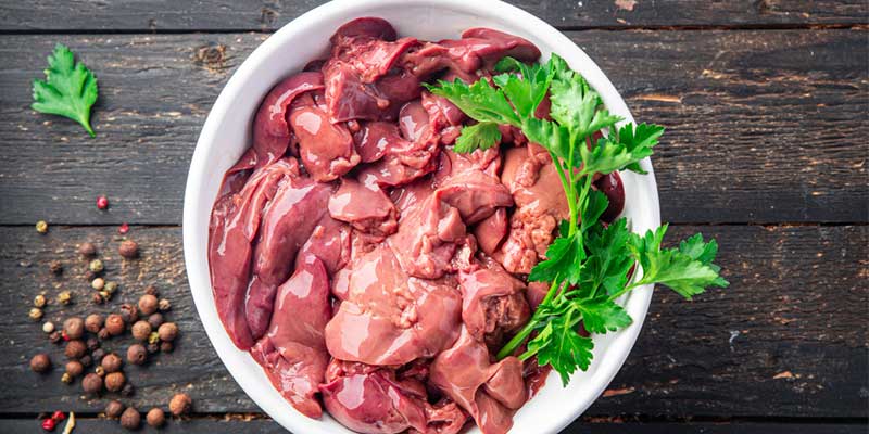 Chicken Liver Protein Per 100g