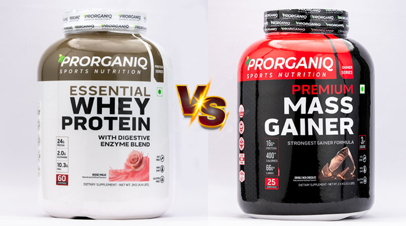 Mass Gainer vs Whey Protein - Which is Better?