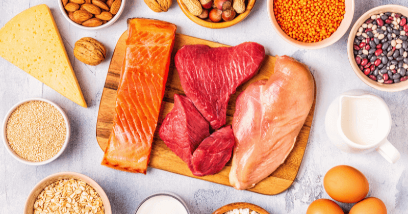 Two Foods Each Rich In Protein
