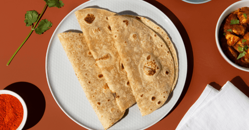 Protein In 3 Rotis