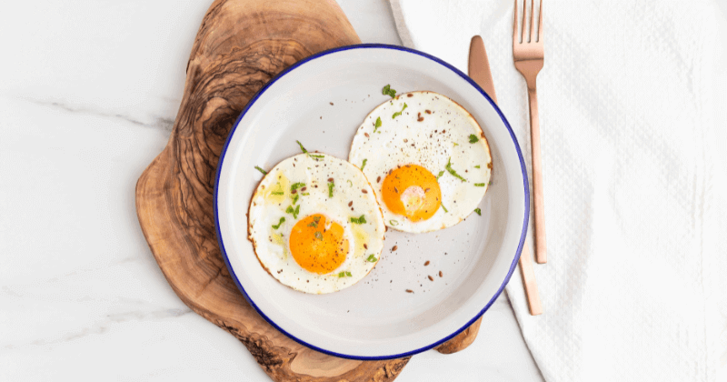 Protein in 2 Egg Omelette