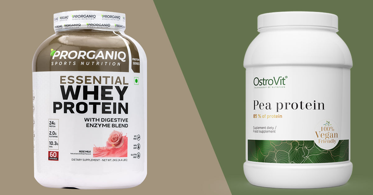 Whey Protein vs Pea Protein