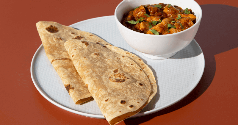 Protein in 2 Roti