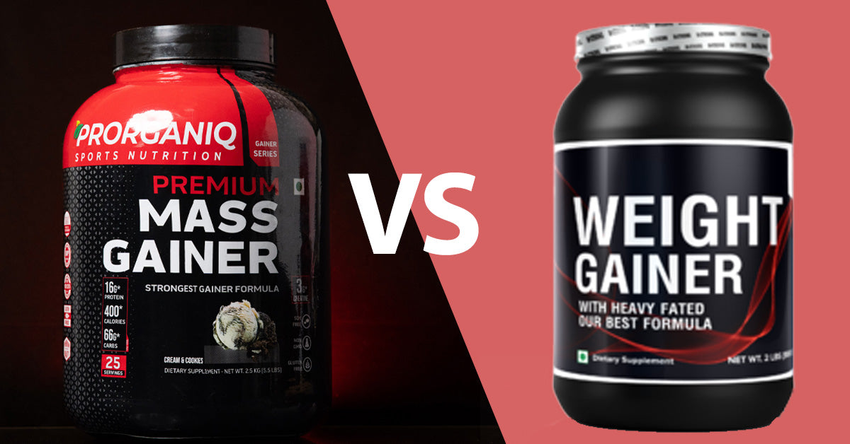 Mass Gainer vs Weight Gainer