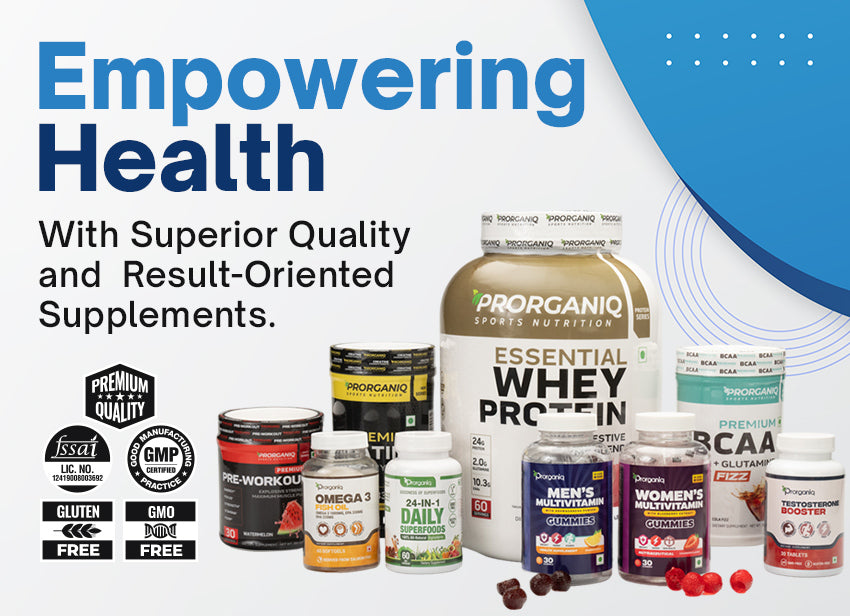 Best Gym Supplement Brand in India – Prorganiq